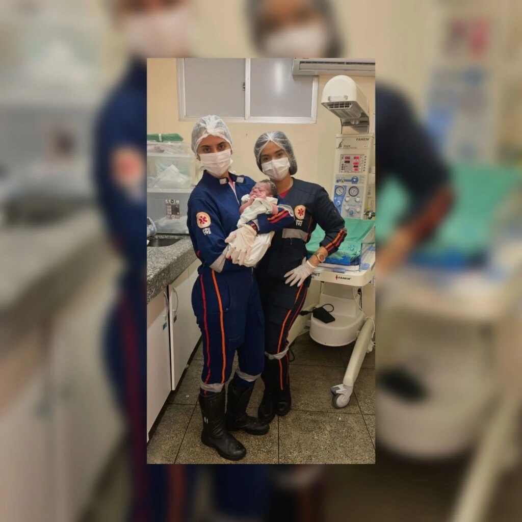 Bebê nasce dentro de ambulância do SAMU de Catingueira