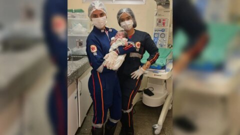 Bebê nasce dentro de ambulância do SAMU de Catingueira