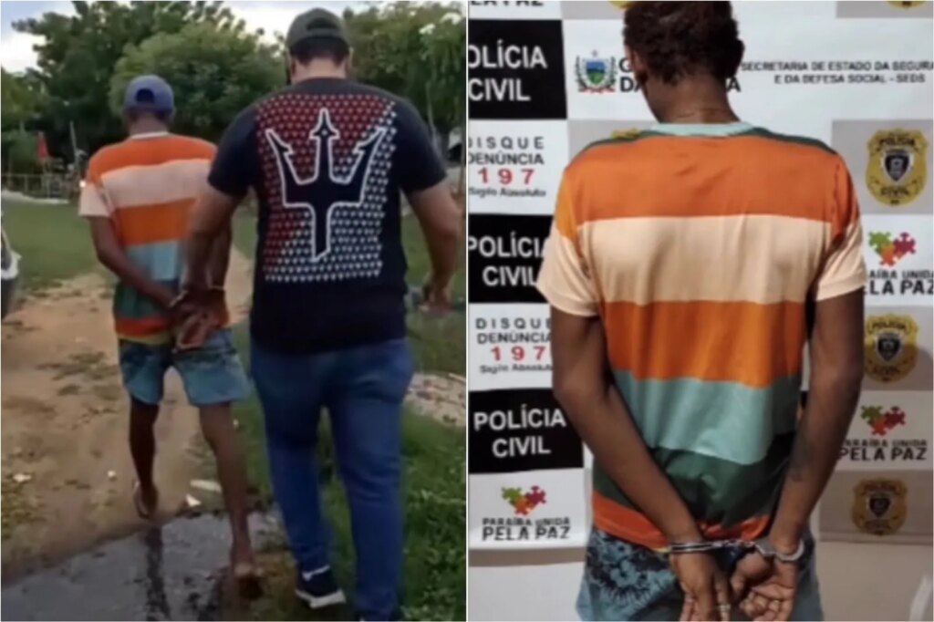 DHE prende suspeito em flagrante por homicídio, em Patos
