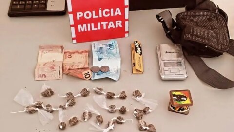 Polícia prende suspeito em flagrante por tráfico de drogas, em Itaporanga