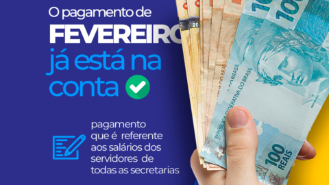 Prefeitura de Catingueira paga salários referente ao mês de fevereiro aos funcionários municipais