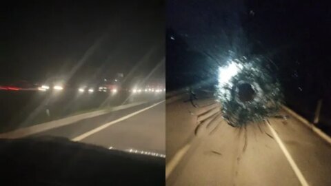 TERROR NA PB: Bandidos fazem arrastão e efetuam disparos de arma de fogo contra motoristas que trafegavam em BR