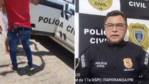 Homem é preso suspeito de sequestrar crianças, no Vale do Piancó