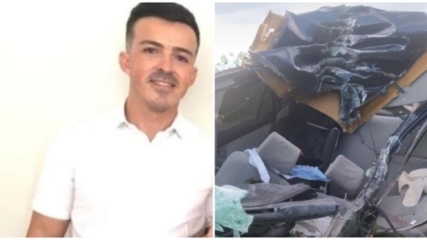Policial militar que atuava na Paraíba morre em colisão envolvendo caminhão e carro em Equador-RN