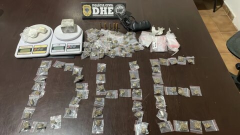 Após denúncia anônima, DHE estoura “boca de fumo” em Patos