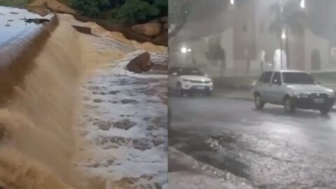 Sertão registra mais uma noite de fortes chuvas e açudes sangram em vários municípios