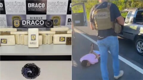 Polícia Civil apreende na Paraíba, grande quantidade de droga avaliada em R$ 3 milhões; um homem foi preso