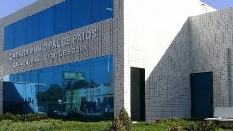 Câmara de Patos aprova, em 1ª votação, aumento de salário de prefeito para R$ 28 mil e reajuste para vereadores e secretários