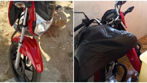 Mototaxista tem moto tomada de assalto em Patos
