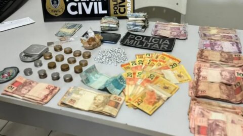 Polícia desmonta ‘Boca de fumo’, prende mulher e apreende crack e dinheiro, no Vale do Piancó