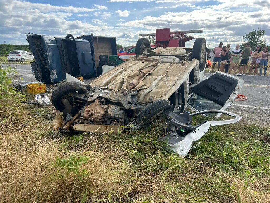 Recém-nascido, vítima de acidente em Santa Terezinha, é transferido para o Hospital de Trauma de Campina Grande