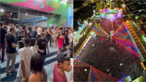 Portões fechados, invasão e tumulto marcam noite no Parque do Povo neste sábado (08), em Campina Grande