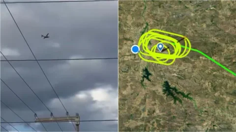 Avião da Azul realiza 10 sobrevoos no aeroporto de Patos após desencontro de informações