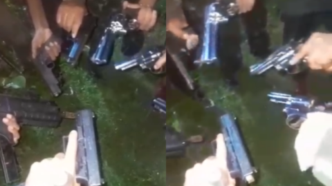Grupo publica vídeo com armas, troca tiros com a PM e 4 morrem, na PB