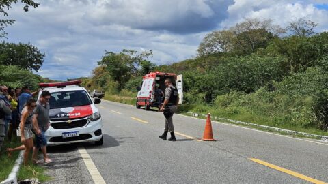 Homem morre vítima de grave acidente de moto próximo a Catingueira