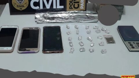 Polícia cumpre mandado de prisão e apreende drogas em Coremas
