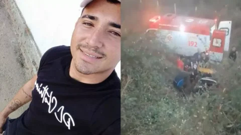 Jovem vítima de acidente em Santa Terezinha-PB segue em estado grave na Área Vermelha do Hospital de Patos