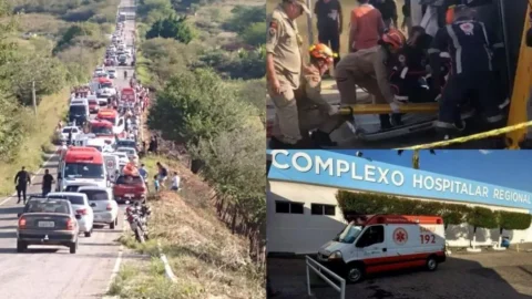 Acidentes na tarde deste domingo (21) sobrecarregam setor de Urgência e Emergência do Hospital de Patos, que monta força-tarefa para triagem