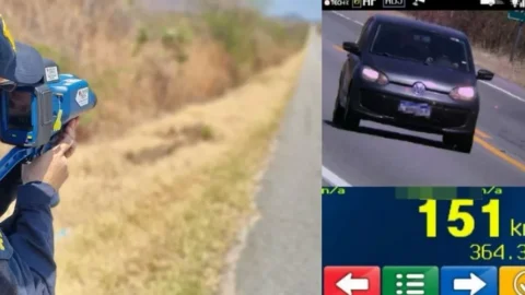 PRF realiza Operação para combater excesso de velocidade na Região de Patos