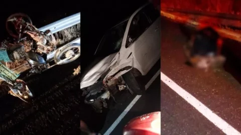 Grave acidente deixa motociclista morto em rodovia, no Vale do Piancó
