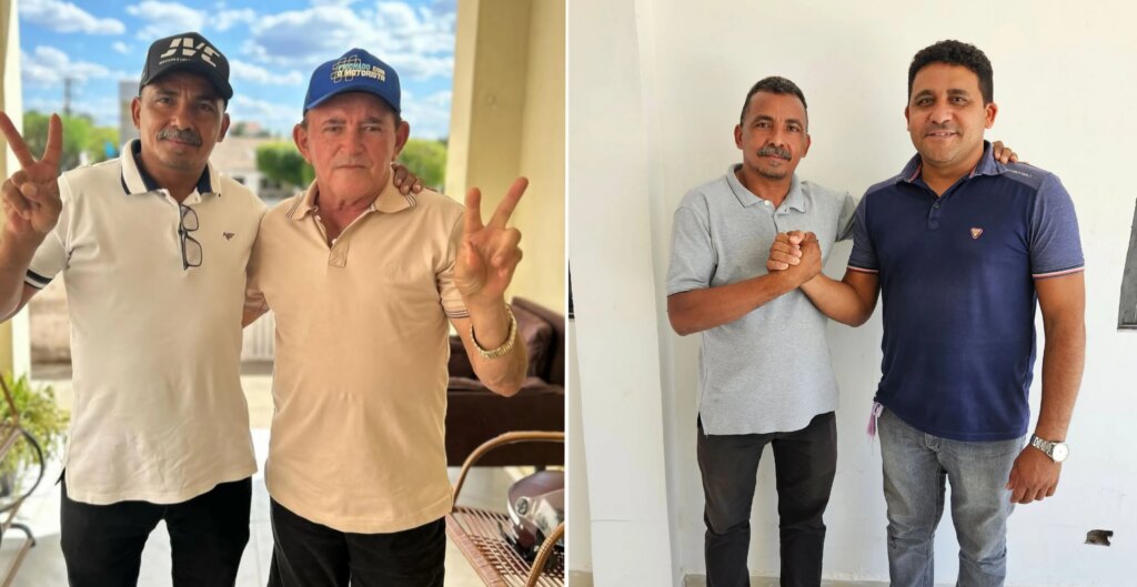 Vereador mais votado de Catingueira, João Paulo e vereador Tiquinho declaram apoio à candidatura de Morais para Presidência da Câmara