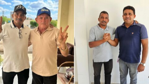 Vereador mais votado de Catingueira, João Paulo e vereador Tiquinho declaram apoio à candidatura de Morais para Presidência da Câmara