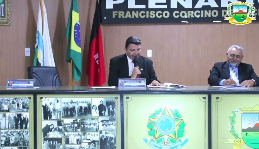 Câmara Municipal de Santa Terezinha se despede dos vereadores Antônio de Nelson, Osvaldo, Damião de Seli e Salomão Cordeiro