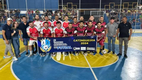 Prefeitura de Catingueira encerra 1º Torneio Regional de Futsal com a entrega de mais de R$ 3.000 em prêmios
