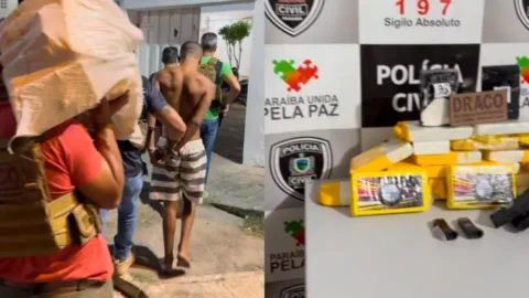 Operação integrada apreende cocaína avaliada em R$ 1,5 milhão na cidade de Patos-PB; homem foi preso