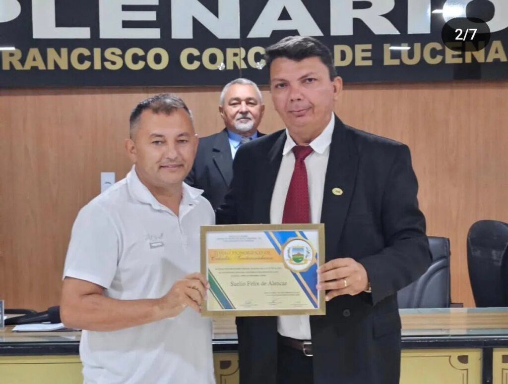 Suélio Felix recebe título de cidadão do município de Santa Terezinha