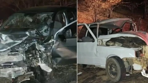 Colisão entre carros deixa um morto e sete pessoas feridas na Paraíba