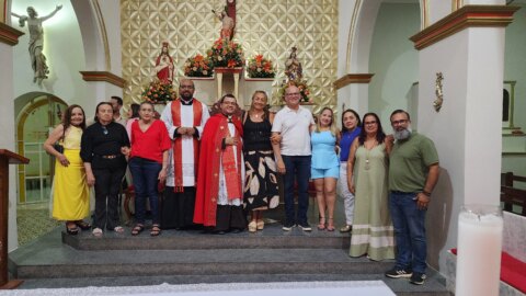 Família Barros mais uma vez reafirma seu compromisso com a tradição ao abrilhantar a 9ª noite de novena da Festa de São Sebastião, um evento de extrema relevância para a comunidade de Catingueira