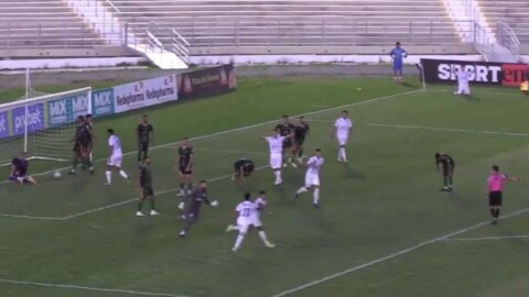 Serra Branca marca no último minuto e arranca empate com o Nacional de Patos pelo Paraibano