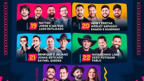 Programação do São João de Patos 2025 é oficialmente lançada