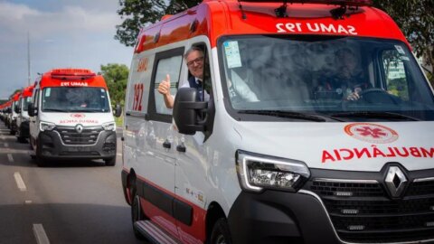 Ministério da Saúde entrega novas ambulâncias do SAMU para 12 cidades da Paraíba