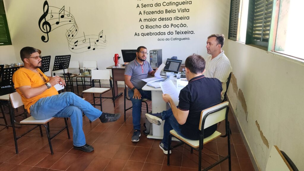 Secretaria de Cultura de Catingueira estabelece parceria para fortalecer projetos culturais