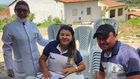 Secretaria de Saúde de Catingueira realiza mais uma ação do Hiperdia com atendimentos e orientações à população