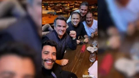 Nos EUA, Hugo Motta aconselha Gusttavo Lima sobre eleições de 2026
