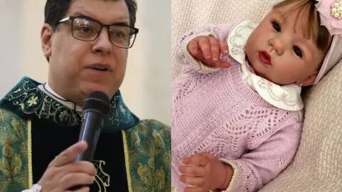 Padre se recusa a batizar bebês reborn e diz ser “caso de psiquiatra”