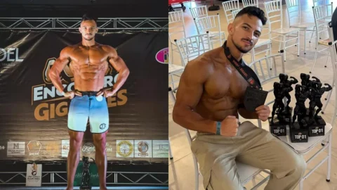 Atleta de Catingueira se destaca em campeonato de fisiculturismo em Patos