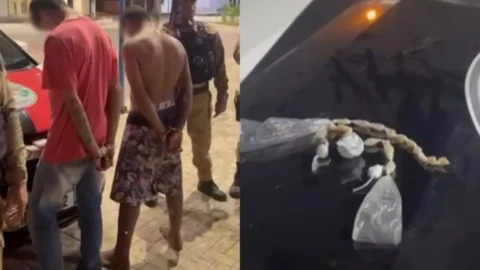 Polícia Militar prende dois homens por tráfico e consumo de drogas durante operação em Piancó