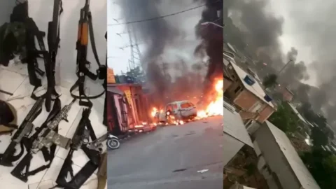 Megaoperação no Rio de Janeiro contra o Comando Vermelho deixa 64 mortos, entre eles quatro policiais