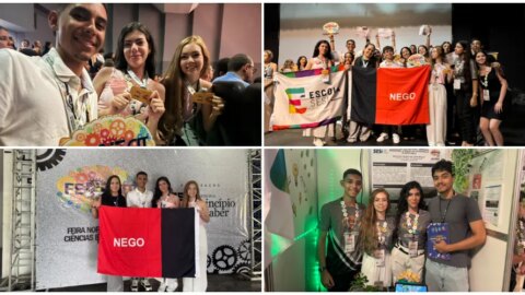 Trio de Catingueira, estudantes do SESI Patos, conquista 1º lugar em Ciências Agrárias na Fenecit 2025 — e poderá apresentar projeto na Itália