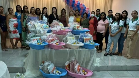 Entrega de kits para gestantes marca encerramento de atividades do PAIF e Programa Criança Feliz de Catingueira