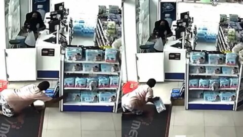 Homem é preso após furtar pacote de fraldas de farmácia no centro de Patos