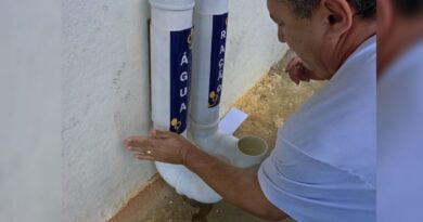 Prefeito Suélio Felix acompanha projeto pioneiro de instalação de bebedouros e comedouros para animais de rua Prefeito Suélio Felix acompanha projeto pioneiro de instalação de bebedouros e comedouros para animais de rua