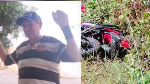 Vendedor de algodão-doce morre em acidente de moto em Piancó