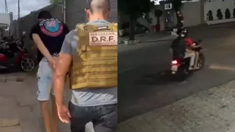 DRF prende suspeito de roubo de celular e identifica dupla que agiu em assalto em Patos