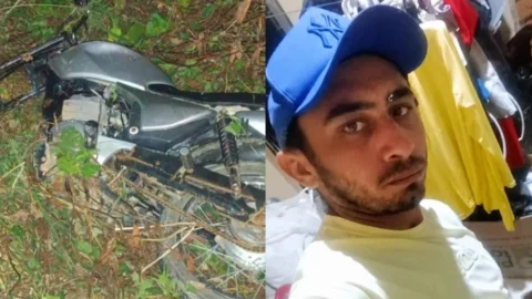 Homem morre e irmão fica ferido após motocicleta colidir contra poste na PB-325, em Catolé do Rocha