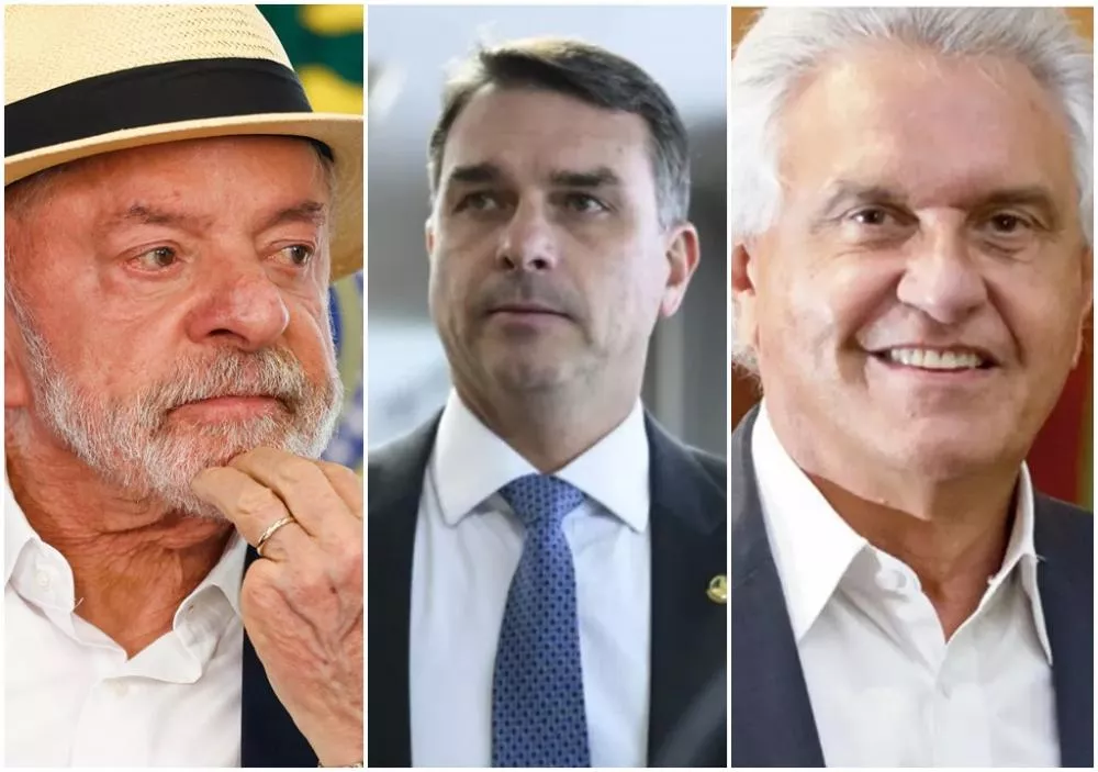 Pesquisa Nexus/BTG aponta empates técnicos de Lula com Flávio Bolsonaro e Caiado em cenários de 2º turno